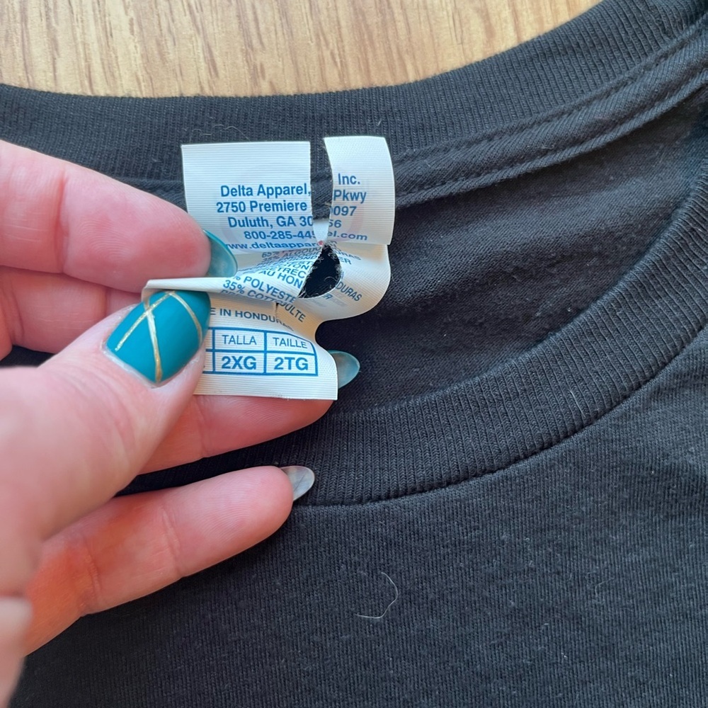 Doc Holliday Black Graphic Long Sleeve Shirt - Picture 7 of 7